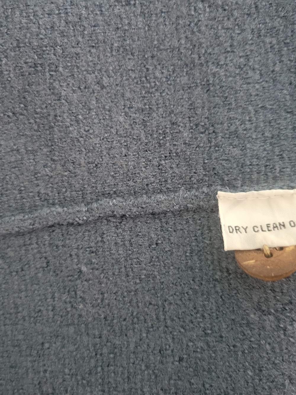 Tommy Bahama 100% Wool Cardigan Sweater Blue Button Front Size Small Vintage - Picture 6 of 10